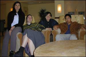 Yoevita, Carrie, Andrew, and Ray